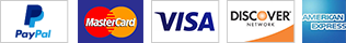 Pay with PayPal, PayPal Credit or
any major credit card
