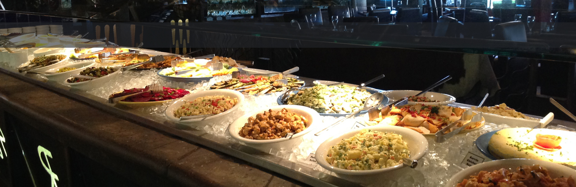 Huge Salad And Appetizer Bar