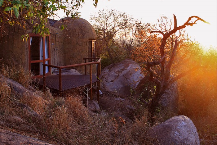 Kwa Madwala Manyatta sunset from accommodation