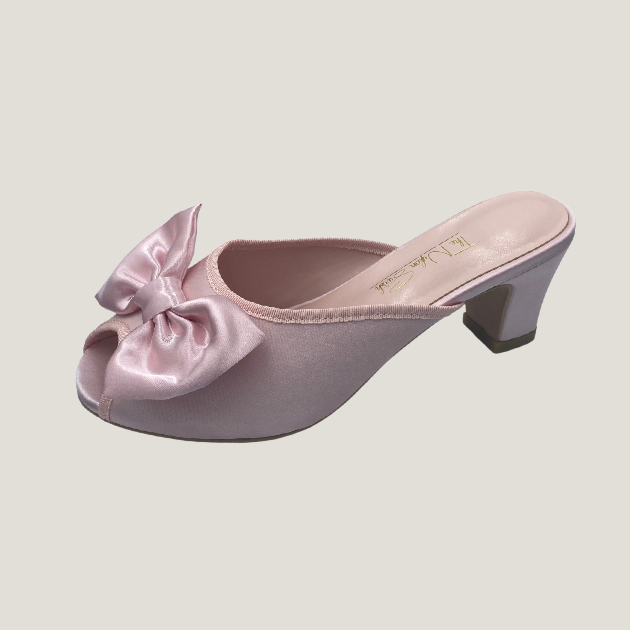 Boudoir Slippers in Blush