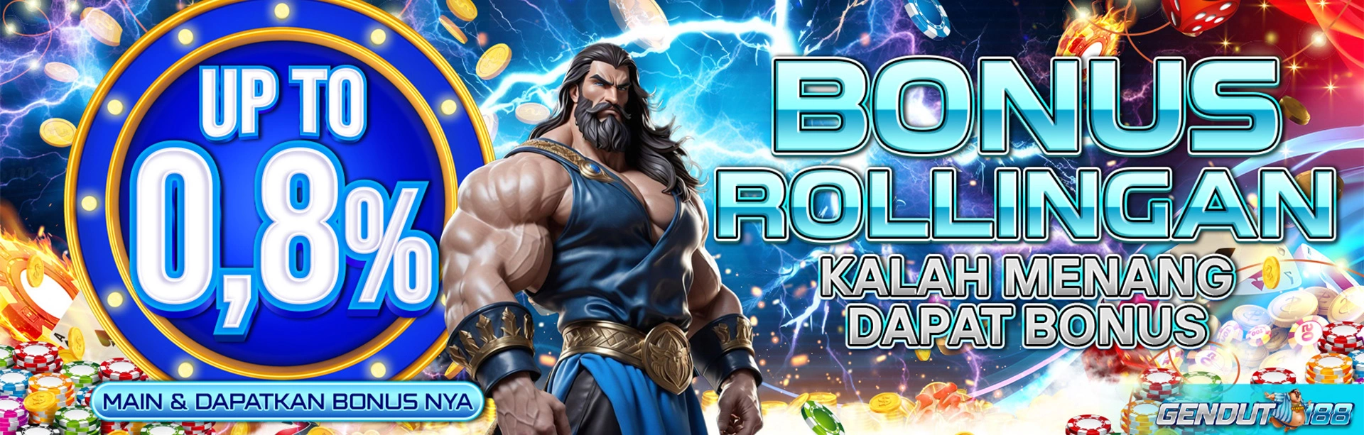 bonus rollingan 0.8%