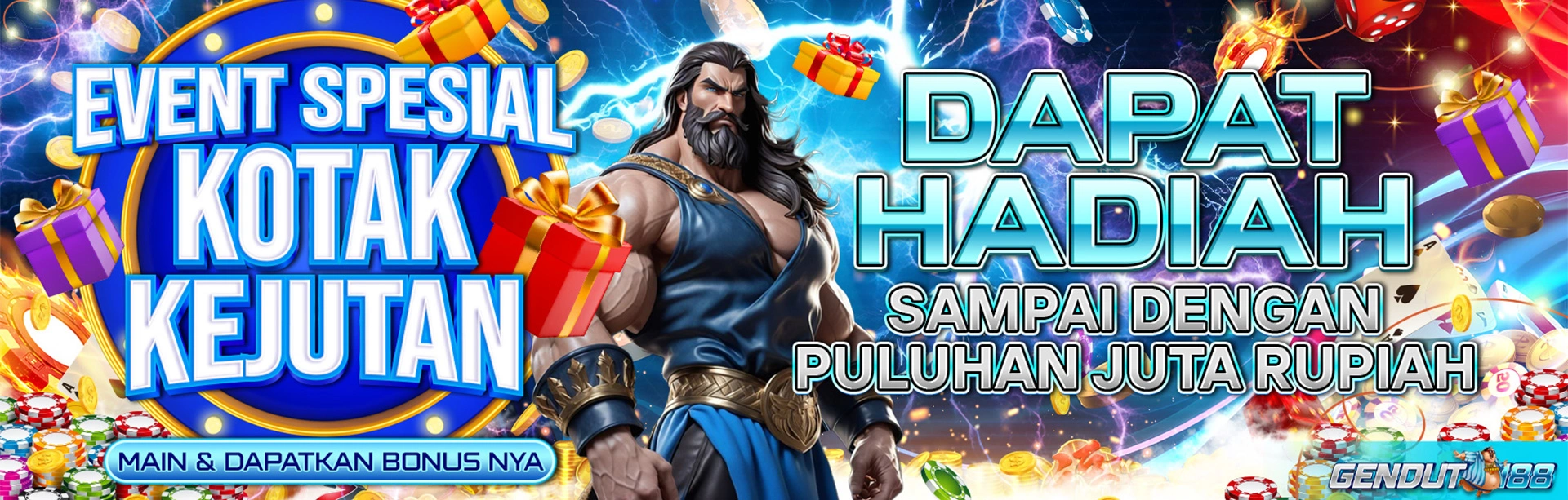 event kotak kejutan dengan hadiah random