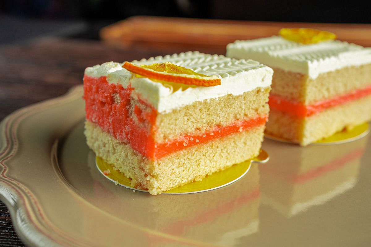 BLOOD ORANGE SNACK CAKE